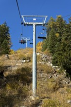 Chairlift Ovronnaz, Jorasse, Ovronnaz, Leytron, Valais, Switzerland