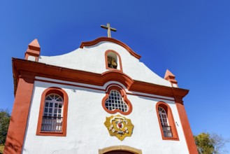 Historic 18th-century Baroque church in the city of Ouro Preto, Minas Gerais, Ouro Preto, Minas