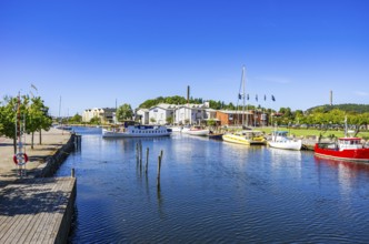 Picturesque maritime ambience in the guest harbour of Uddevalla, Bohuslän, Västra Götalands län,