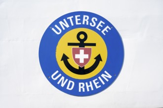 Logo of the Swiss Navigation Company Untersee and Rhine