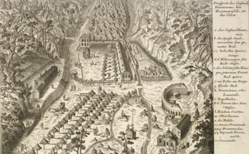 The Gesundbrunnen near Freienwalde an der Oder, the oldest spa and bathing resort in the Mark