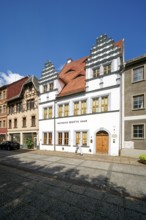 The composer Heinrich Schütz lived in the Heinrich Schütz House in Weißenfels from 1651 until