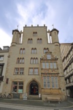 Gothic temple house with stepped gable, tourist information centre, tourist office, tourist