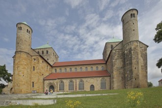 Ottonian UNESCO St Michael's Church, St Mary's Cathedral, Hildesheim, Lower Saxony, Germany