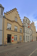 Historic World Heritage House with stepped gable, museum, houses, tourist information, Wismar,