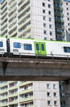 Residential tower block, in Essen-Steele, tallest residential building in the city, over 130 flats