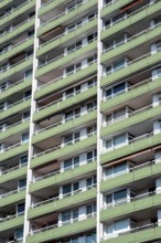Residential tower block, in Essen-Steele, tallest residential building in the city, over 130 flats