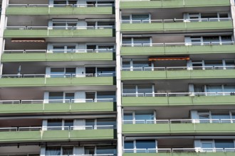 Residential tower block, in Essen-Steele, tallest residential building in the city, over 130 flats