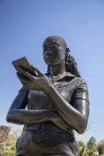 New Orleans, Louisiana - The sculpture garden at the New Orleans Museum of Art in City Park. Time