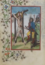 Martyrdom of St Erasmus, Elmo or Ermo, (born around 240 in Antioch, died 303 in Formia) was a