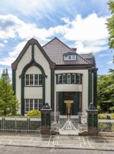 Behrens House, by Peter Behrens, Art Nouveau, Mathildenhöhe Darmstadt, artists' colony, Darmstadt,