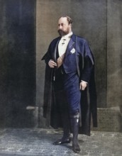 Albert Edward, Prince of Wales, later Edward VII, 1841 to 1910, here as a member of the Middle