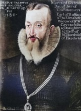 George Talbot, 1528 to 1590, English statesman of the 16th century, digitally restored reproduction