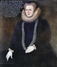 Elizabeth Talbot, Countess of Shrewsbury, ca. 1521 to 1608, known as Bess of Hardwick, digitally