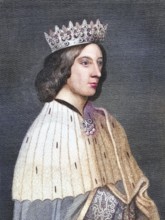 James III, King of Scots, 1451 to 1488, from Iconographia Scotica or Portraits of Famous Personages