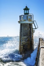 Lighthouse in Capbreton, Landes, Nouvelle-Aquitaine, France