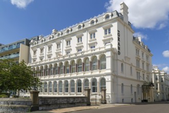 The Grand Hotel, The Promenade, Plymouth, Devon, England, UK historic listed building c 1870