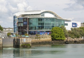 NMA National Marine Aquarium building, Coxside, Plymouth, Devon, England, UK