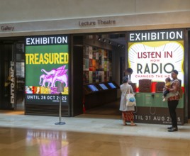 Treasured Exhibition, Radio Exhibition, Weston Library, Bodleian Library, University of Oxford,