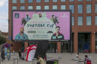 Maxx electronic billboard OOH advertising, Reading Lights, Reading, Berkshire, England, UK -