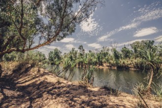 River and other waters in the outback in the north of Australia