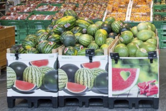 Coop organic watermelons, Interlaken, Bern, Switzerland