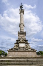 Fontaine du Char du Triomphe de la Concorde, Place des Quinconces, Bordeaux, Gironde,