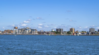 Seaside in Poole, Dorset, England, United Kingdom