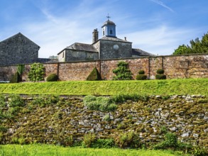 Sizergh Castle and gardens, Helsington, Cumbria, England, United Kingdom