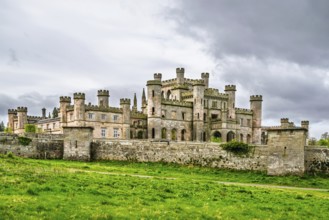 Ruins of Lowther Castle and Gardens, Lowther, Cumbria, England, United Kingdom