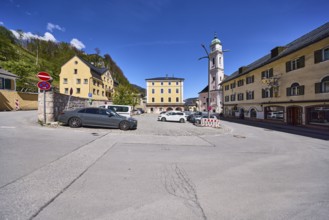 Town hall, St. Andreas, church, general architecture, historical buildings, lantern, quarry stone