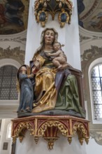 Sculpture of St Anne the Third in the Church of St Martin and St Mary, 14th century, Biberach an