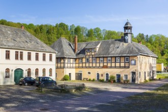 Blaufarbenwerk Zschopenthal, Grünhainichen, Erzgebirge, Saxony, Germany