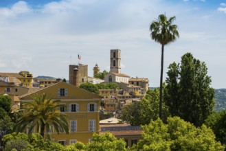 Panorama Old Town, Grasse, Alpes Maritimes, Provence Alpes Cote d'Azur, French Riviera, South of