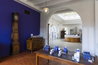 Interior view, salesroom, Perfumery Molinard, perfume manufacturer, Grasse, Alpes Maritimes,