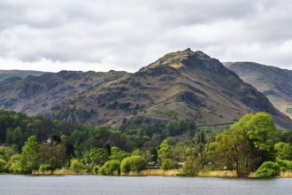 Grasmere Lake, Grasmere, Ambleside, Lake District, Westmorland, Cumbria, England, United Kingdom