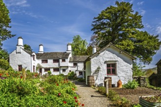 Townend house, National Trust, Troutbeck, Windermere, Lake District, Cumbria, England, United