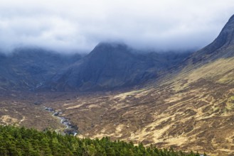Fairy Pools and Waterfalls, Glen Brittle, Black Cuillin, Isle of Skye, Scotland, UK