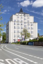 Cammann-Hochhaus, historic administration building of a former upholstery fabric weaving mill with