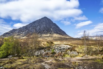 Buachaille Etive Beag in Glencoe, Highlands, Scotland, UK