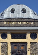 Nibelungenhalle, domed building based on an idea by Hermann Hendrich, Königswinter, North