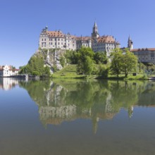 Sigmaringen Castle, Hohenzollern Castle, on the Danube, Sigmaringen, Swabian Alb,