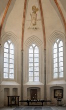 Nicolai Church, oldest church in the town, Romanesque-Gothic style from 1515, Appingedam, province