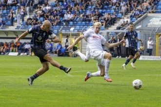 Football 3rd division, Season 2025/26, Matchday 1: Waldhof Mannheim vs SC Verl***Goal by Felix