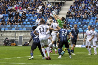 Football 3rd division, 2025/26 season, matchday 1: Waldhof Mannheim v SC Verl***Lucien Hawryluk