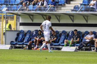 Football 3rd division, 2025/26 season, matchday 1: Waldhof Mannheim v SC Verl***Joshua Chima Eze