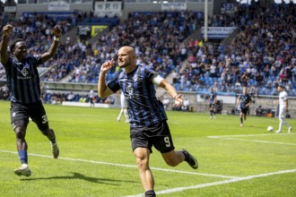 Football 3rd division, 2025/26 season, matchday 1: Waldhof Mannheim v SC Verl***Double goalscorer