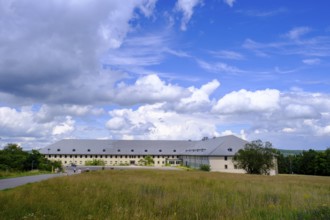 Former Vogelsang military training area, Belgian Van Dooren barracks, Vogelsang, Dreiborn plateau,