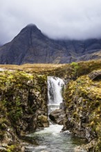 Fairy Pools and Waterfalls, Glen Brittle, Black Cuillin, Isle of Skye, Scotland, UK