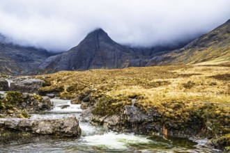 Fairy Pools and Waterfalls, Glen Brittle, Black Cuillin, Isle of Skye, Scotland, UK
